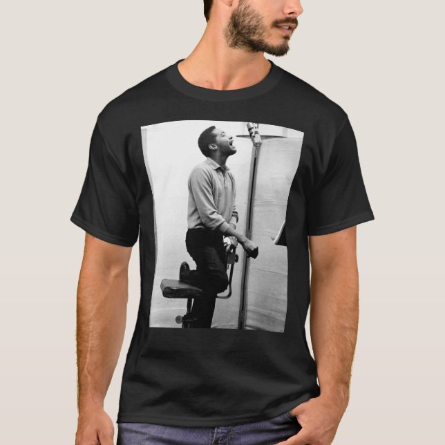Camiseta Sam Cooke Gritar Bw (Frente)