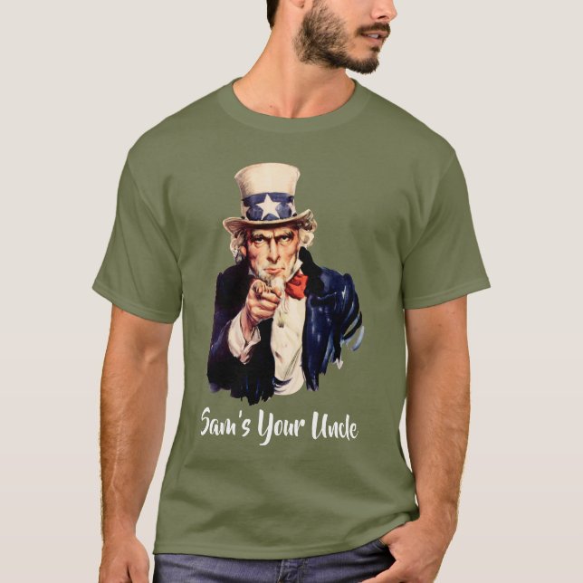 Camiseta Sam é seu tio (Frente)