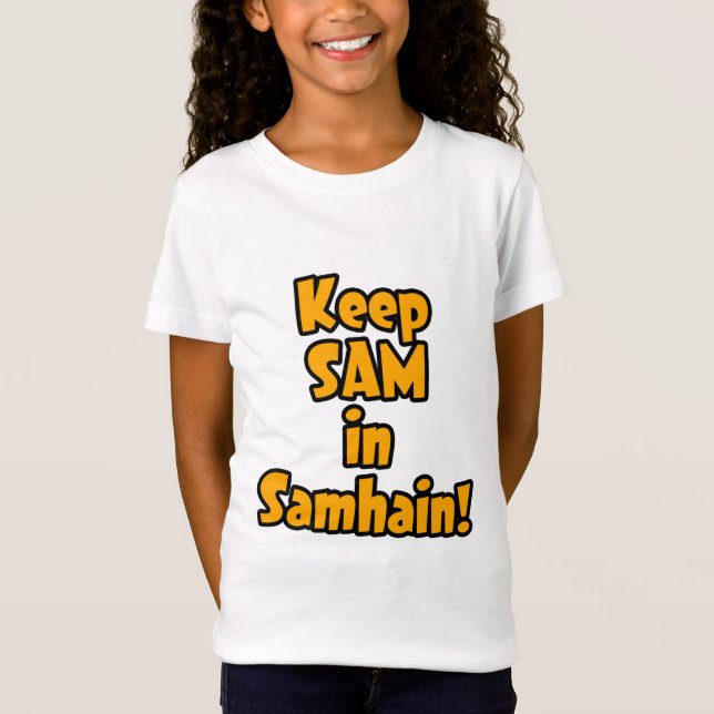 Camiseta Sam em Samhain (Frente)