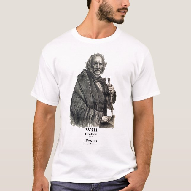 Camiseta Sam Houston, Bratton para a legislatura (Frente)