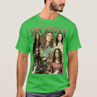 Camiseta Sam Kiszka Vintage Style Greta Van Fleet