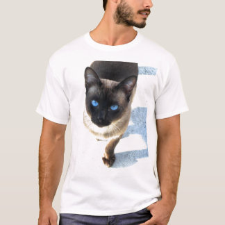 Camiseta Sam, o gato Siamese
