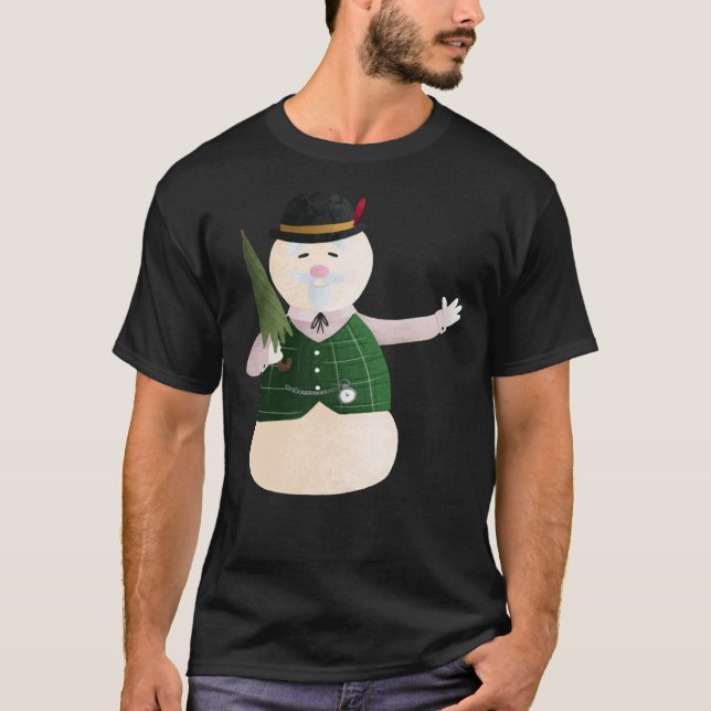 Camiseta Sam, o Snowman Classic T-Shirt (Frente)