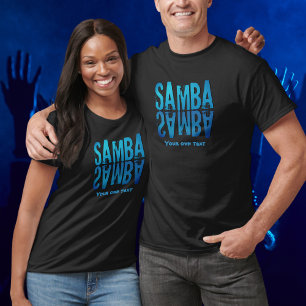 Camiseta Samba brasileiro do Brasil dançando T-Shirt