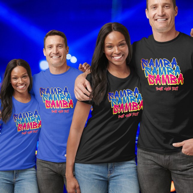 Camiseta Samba brasileiro grafite dança música T-Shirt (Criador carregado)