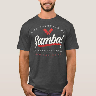 Camiseta Sambal indonésio - Comida engraçada