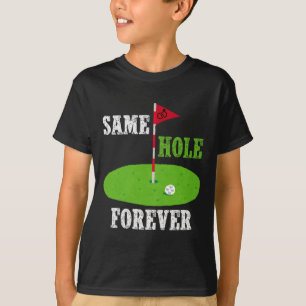 Camiseta Same Hole Forever Noivo Despedida de Solteiro Funn
