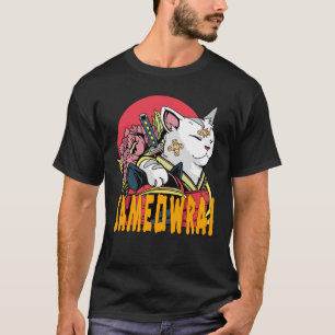Camiseta Sameowrai - Cat Samurai