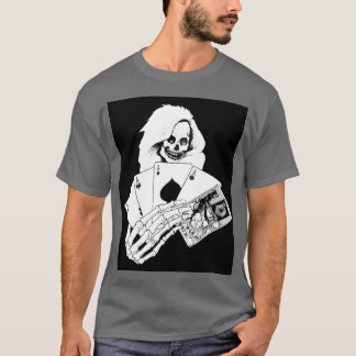 Camiseta Samhain Vendedor de Morte Punk de Terror Rock da M
