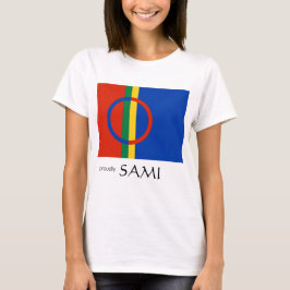 Camiseta Sami design orgulhosamente Sami