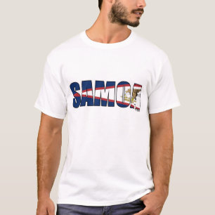 Camiseta Samoa (bandeira de Samoa Americanas)