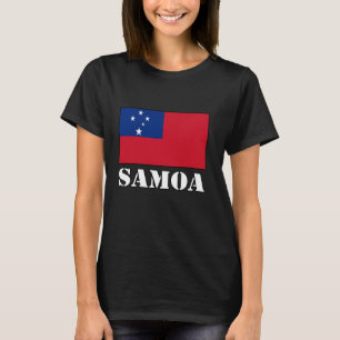 Camiseta Samoa Bandeira Samoana Herança Orgulho Samoano Rai
