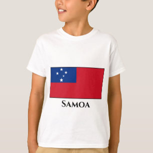 Camiseta Samoa Flag