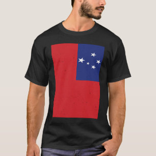 Camiseta Samoa Flag Samoan Pride Viagem