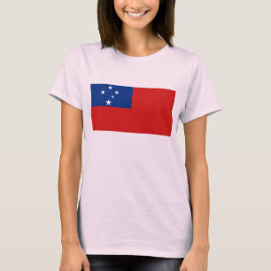 Camiseta Samoa Flag x Map T-Shirt