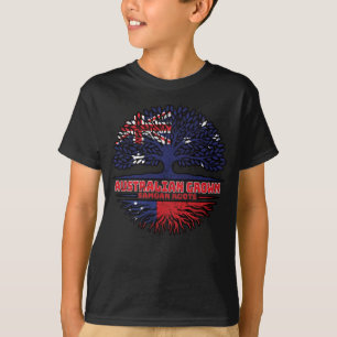 Camiseta Samoa Samoa, Austrália Australiana Bandeira Raiz d