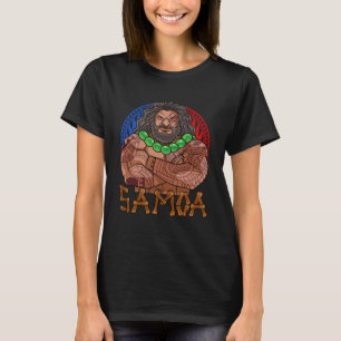Camiseta Samoan Pride Polinésia Guerora Samoa Tatau Cultur