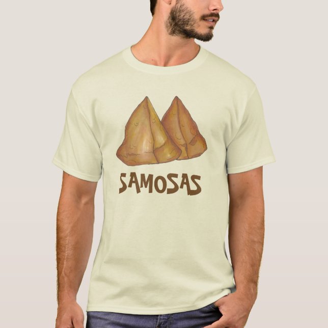 Camiseta Samosas India Comida Samosa Foodie Tee (Frente)