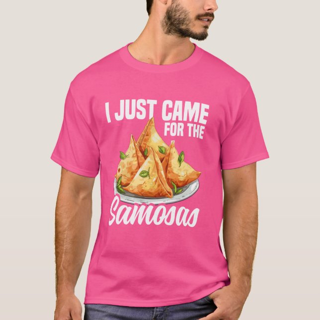 Camiseta Samosas Lover Indian Foodie Dish Fresca (Frente)