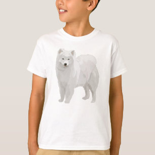 Camiseta Samoyed bonito