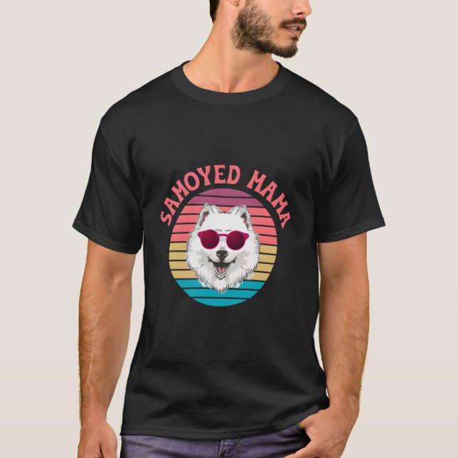Camiseta Samoyed Mama Samoyed Owner Samoyed Lover (Frente)