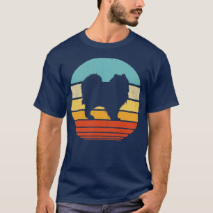 Camiseta Samoyed Retro Vintage 60s 70s Sunset for Men Women
