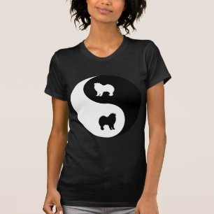 Camiseta Samoyed Yin Yang