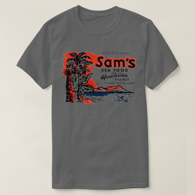 Camiseta Sams marisco (Frente do Design)