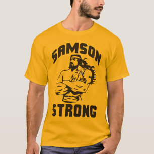 Camiseta Samson forte - Bodybuilding