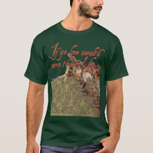 Camiseta Samuel Adams:  Se o YE ama a riqueza mais do que a