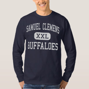 Camiseta Samuel Clemens - búfalos - alto - Schertz Texas