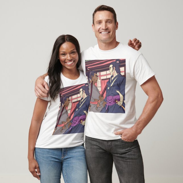 Camiseta samurai (Unissex)