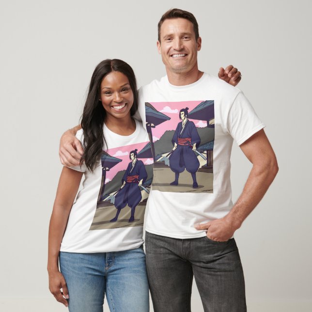 Camiseta samurai (Unissex)