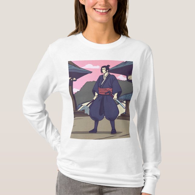 Camiseta samurai (Frente)