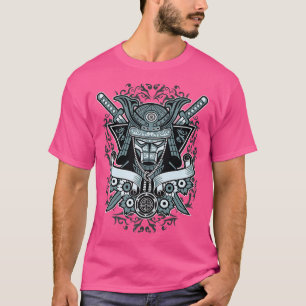 CAMISETA SAMURAI, ANTIGO GUERRA JAPONESA KATANA SWORD E 