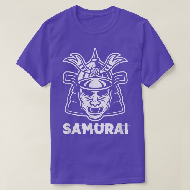 Camiseta Samurai Armor Honor Warrior, do Japão  (Frente do Design)