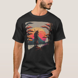 Camiseta Samurai Art de 18 bits