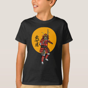 Camiseta Samurai blindado com Katana