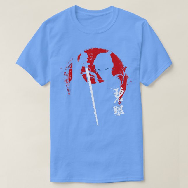 Camiseta Samurai Blue Eye Samurai Mizu Master Tuz (Frente do Design)