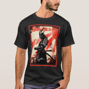 Camiseta Samurai Bushido Ronin Ascensão Sun Katana S