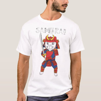 CAMISETA SAMURAI CAT