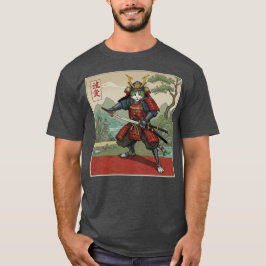 Camiseta Samurai Cat