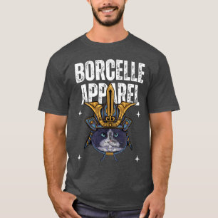 Camiseta Samurai Cat T-Shirt - Design do guerreiro