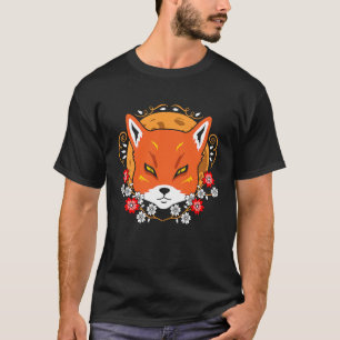 Camiseta Samurai Cat Vintage do Japão Diversão Samurai Geis
