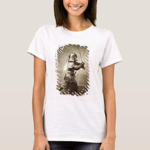 Camiseta Samurai com espada aumentada, c.1860 (impressão d
