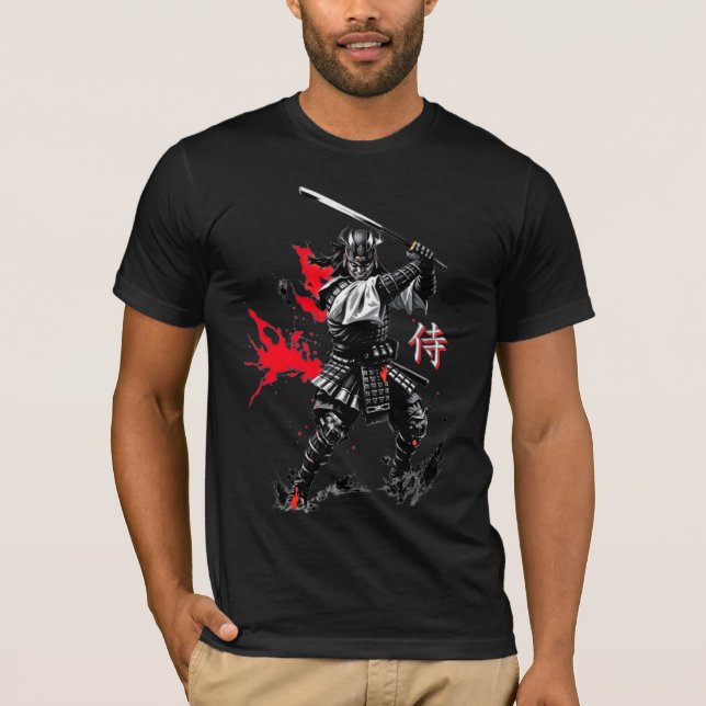 Camiseta Samurai da Tinta  (Frente)