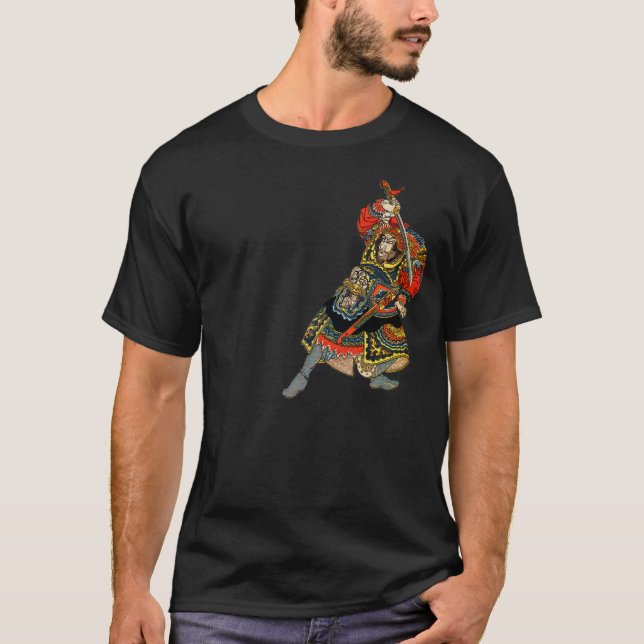 Camiseta Samurai Desenhando Sua Espada (Frente)