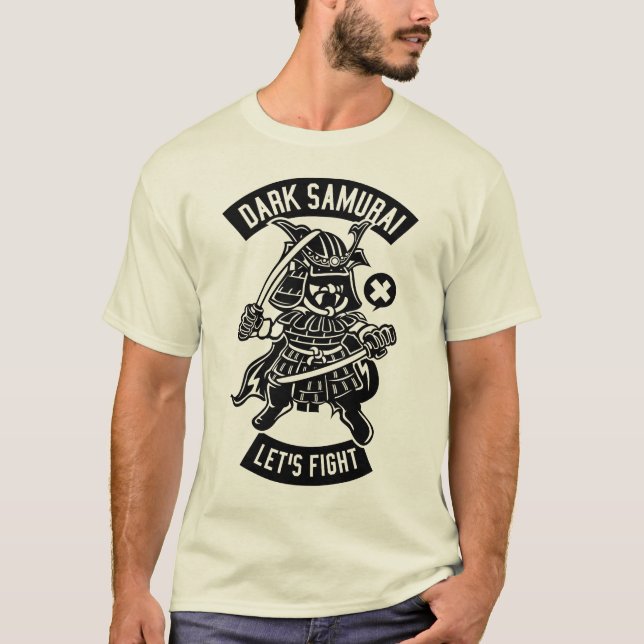 Camiseta Samurai escuro (Frente)