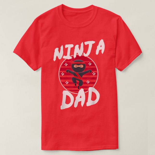 Camiseta Samurai - Father Ninja Dad T-Shirt Copy Copy Copy  (Frente do Design)