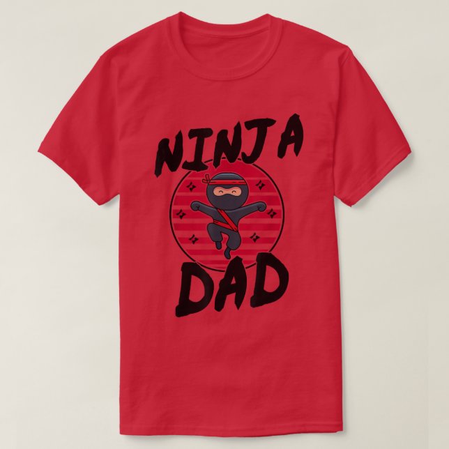 Camiseta Samurai - Father Ninja Dad T-Shirt Copy Copy Copy  (Frente do Design)